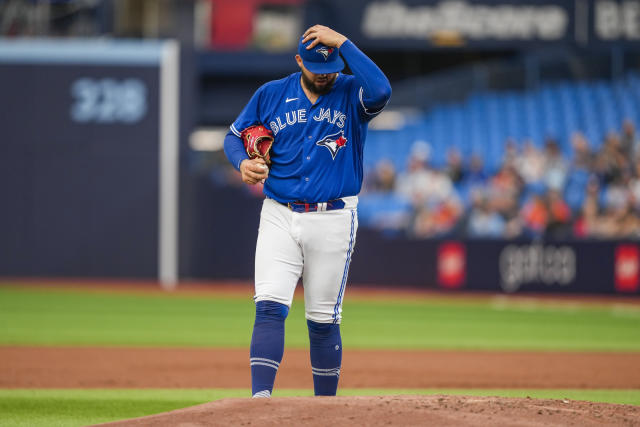 Alek Manoah and Santiago Espinal Signed 2022 MLB All-Star Jerseys