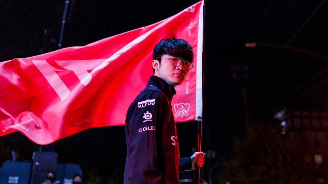 Faker is back: Haters say Faker is overrated, but after today's performance on Ryze and Azir, he's established that he is the League of Legends G.O.A.T. (Photo: Riot Games)