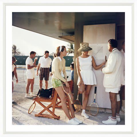 Slim Aarons, Tennis in the Bahamas