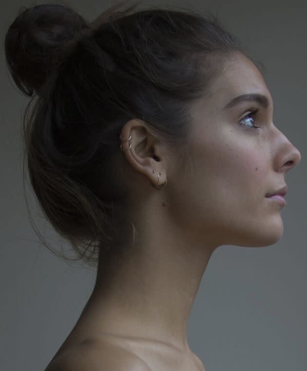 Caitlin Stasey on her blog. Image: Herself.com.