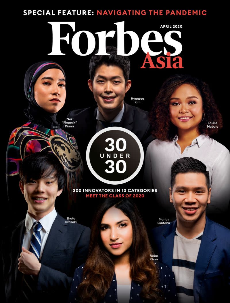 Malaysian professional wrestler Nor ‘Phoenix’ Diana graces the cover of Forbes Asia’s April edition.