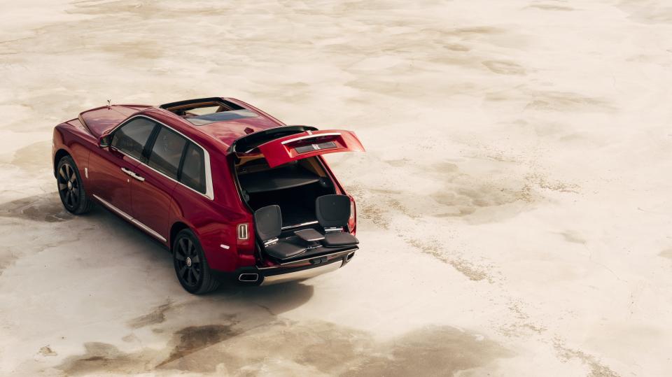 The $325,000 Rolls-Royce Cullinan is the fabled British automobile maker’s first-ever sports utility vehicle