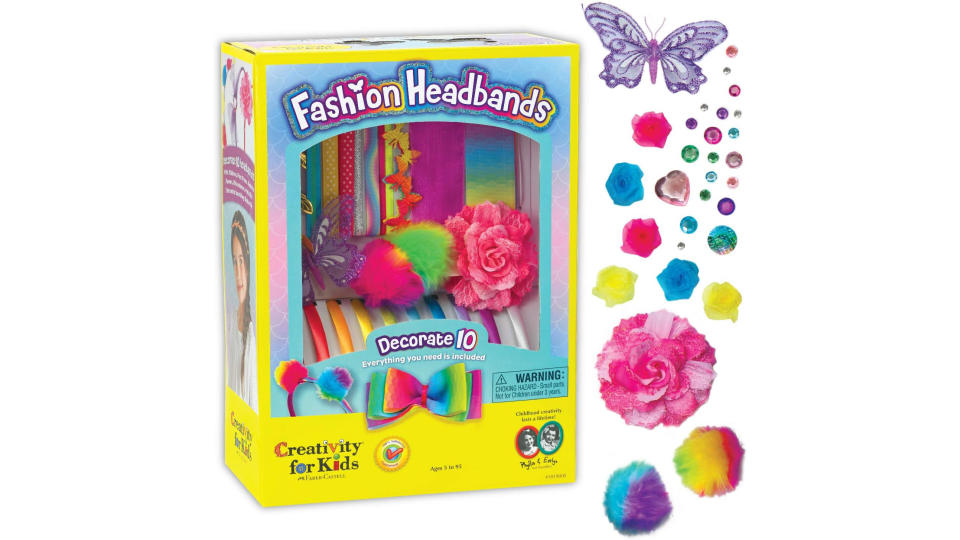 Faber-Castell CK1819 Creativity for Kids Fashion Headbands Kit. (Photo: Amazon SG)