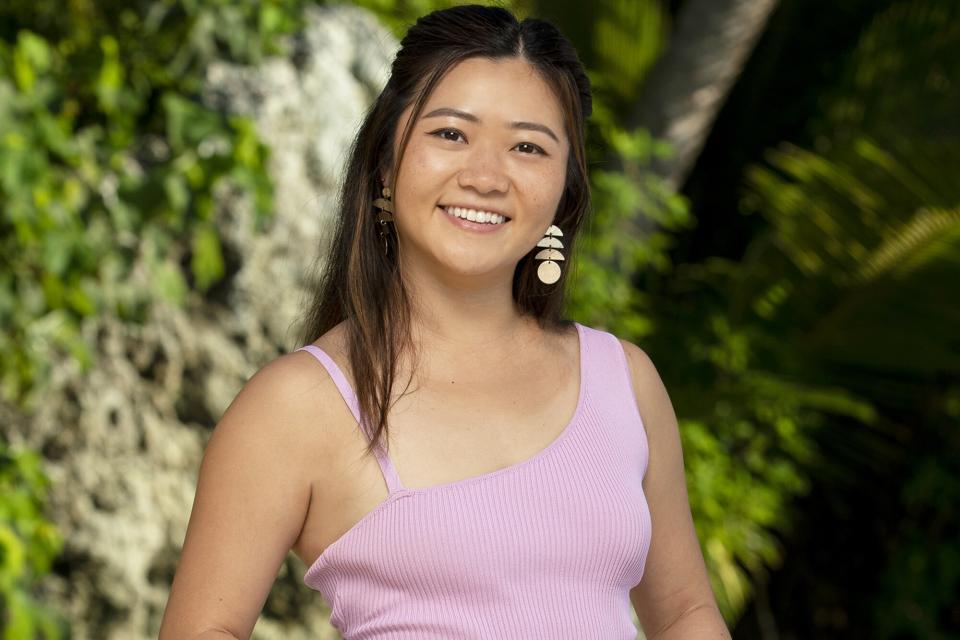 Helen Li from SURVIVOR Season 44. -- Photo: Robert Voets/CBS ©2022 CBS Broadcasting, Inc. All Rights Reserved.