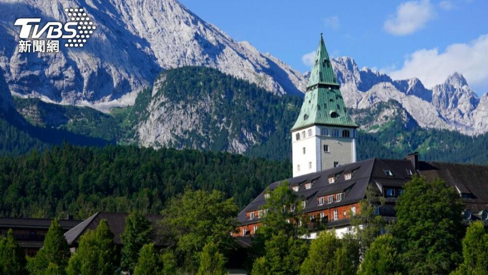G7峰會在德國巴伐利亞阿爾卑斯山登場。（圖／達志影像美聯社）
