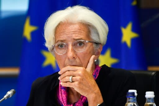 Christine Lagarde in Brussels on September 4, 2019