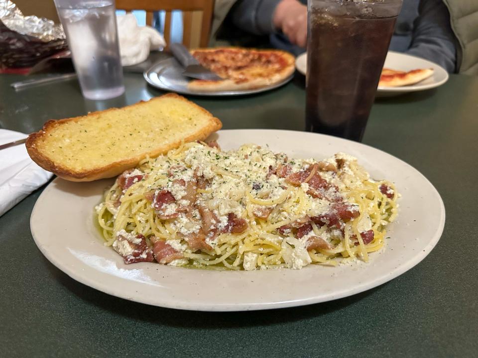 Offering their pasta dishes in a gluten-free preparation, Vesuvio's Italian Restaurant is a great option for those looking to dine out while on a restrictive diet. Their dishes also come with gluten-free garlic bread, something that national chains have yet to adapt to their menus.