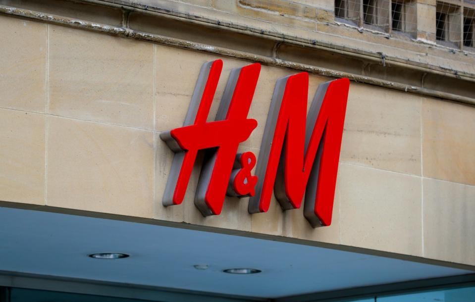 H&M has said the closure of its Russian stores has resulted in a sales slowdown (Mike Egerton/PA) (PA Archive)