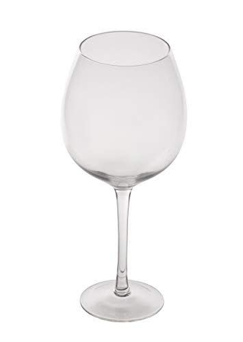 30) Clear XL Wine Glass