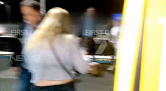 The woman who filmed the fight said she called for help but nobody came. Photo: 7 News