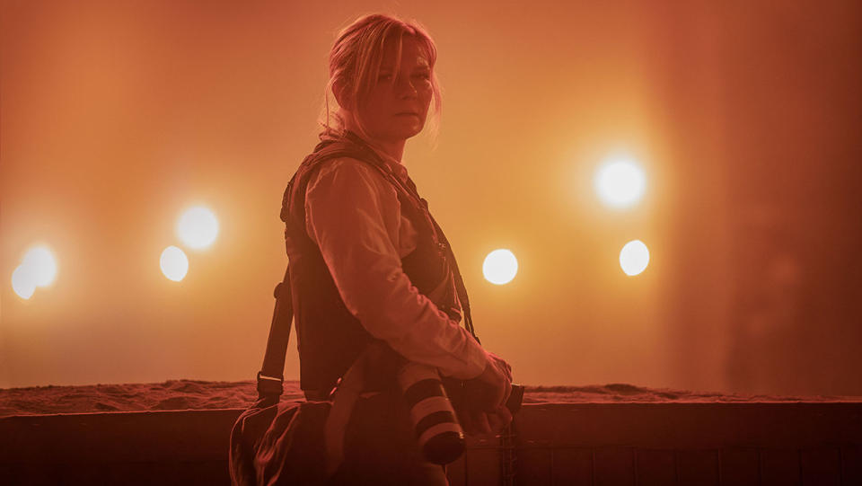 Kirstin Dunst in Alex Garland's 'Civil War.'