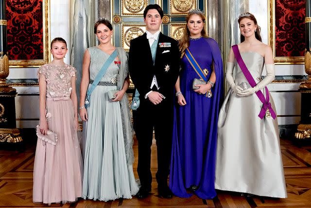 <p>Keld Navntoft, Kongehuset</p> Princess Estelle of Sweden, Princess Ingrid Alexandra of Norway, Prince Christian of Denmark, Princess Catharina-Amalia of the Netherlands and Princess Elisabeth of Belgium on October 15.