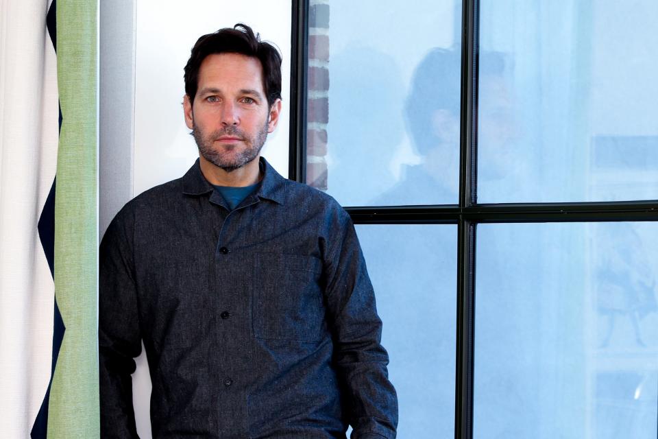 Actor Paul Rudd stars in the Netflix comedy series 'Living With Yourself,' in which he plays a hapless husband and his idealized clone after a mixup.