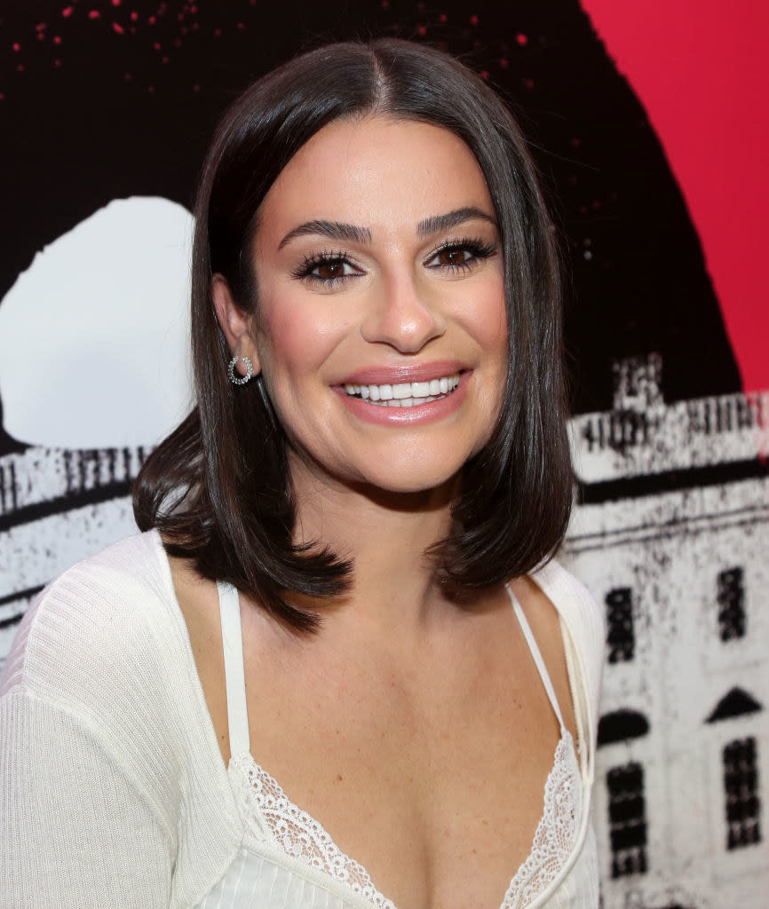 lea smiling