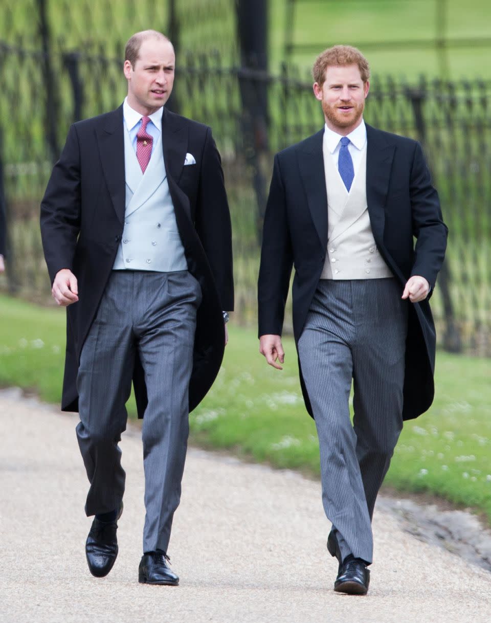 Prince William will have to leave Prince Harry's wedding early. Photo: Getty Images