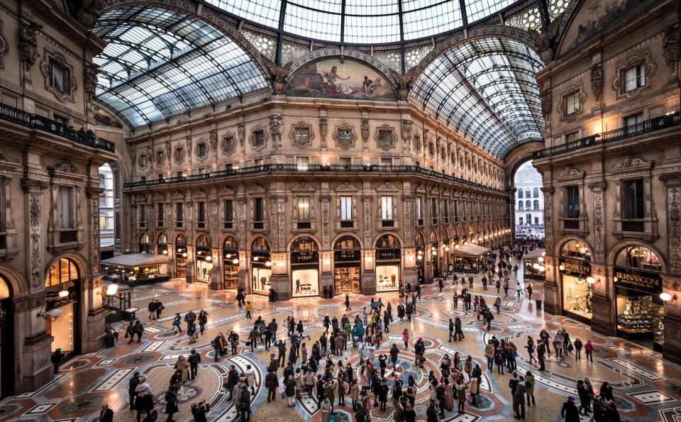 Galleria Vittorio Emanuele II, Milan, Italy