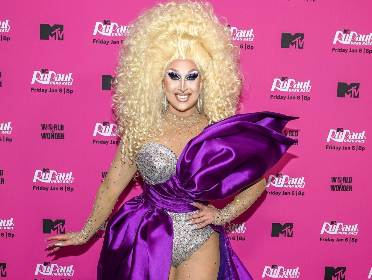 Loosey LaDuca at the "RuPaul's Drag Race" season 15 premiere on January 5, 2023.