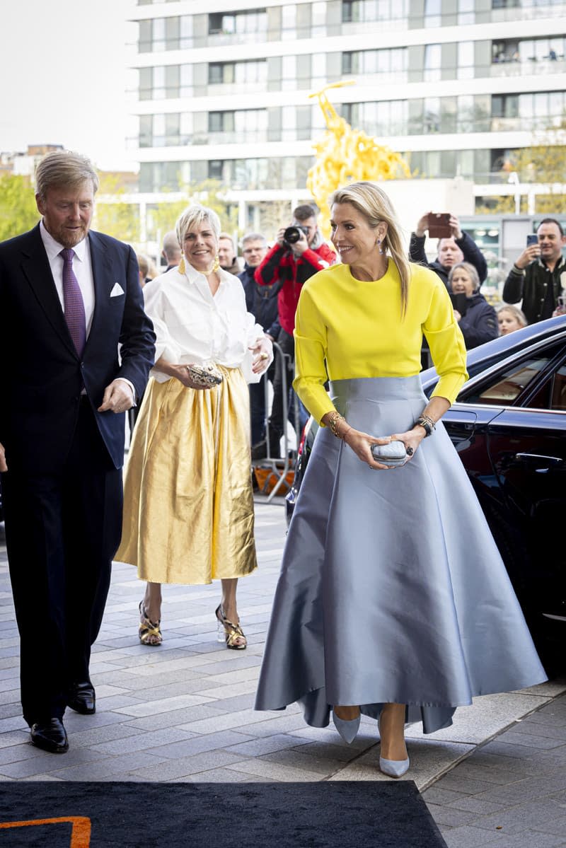 Máxima de Holanda look concierto