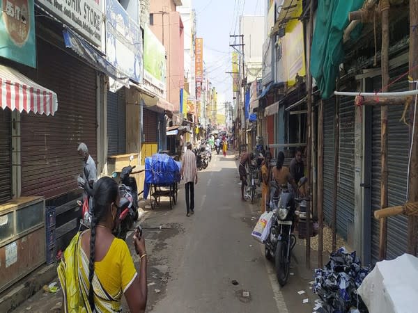 Visual of a fish market in Coimbatore (Photo/ANI)