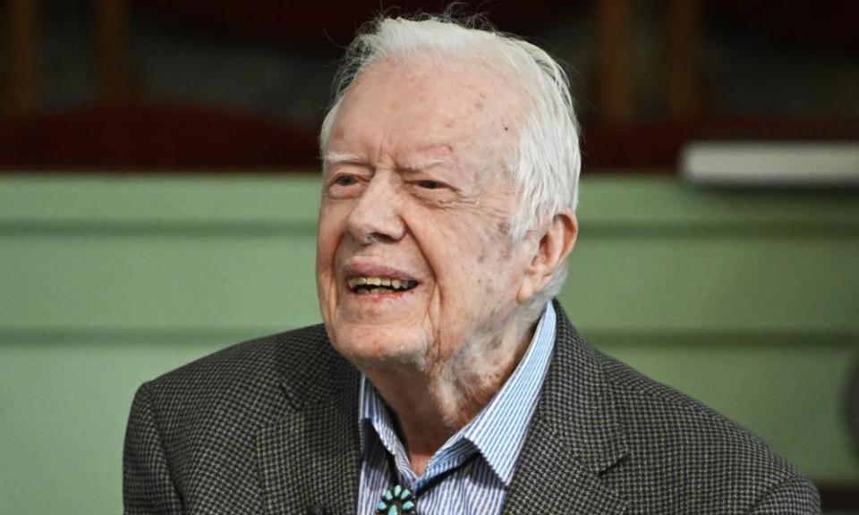 Former president Jimmy Carter, 96, is the longest lived US president in history.