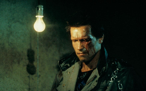 Arnold Schwarzenegger in Terminator