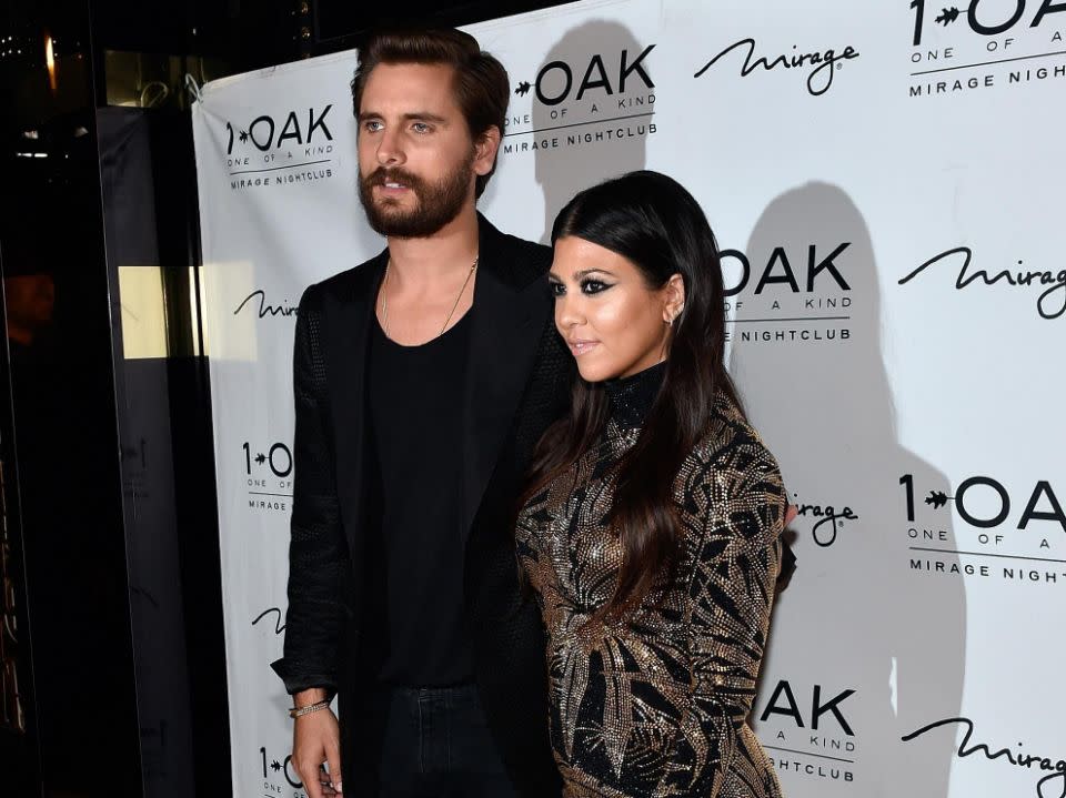 Scott and Kourtney were together for 10 years. Source: Getty