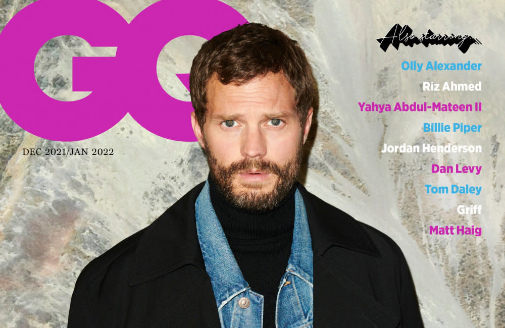 Jamie Dornan covers GQ credit:Bang Showbiz