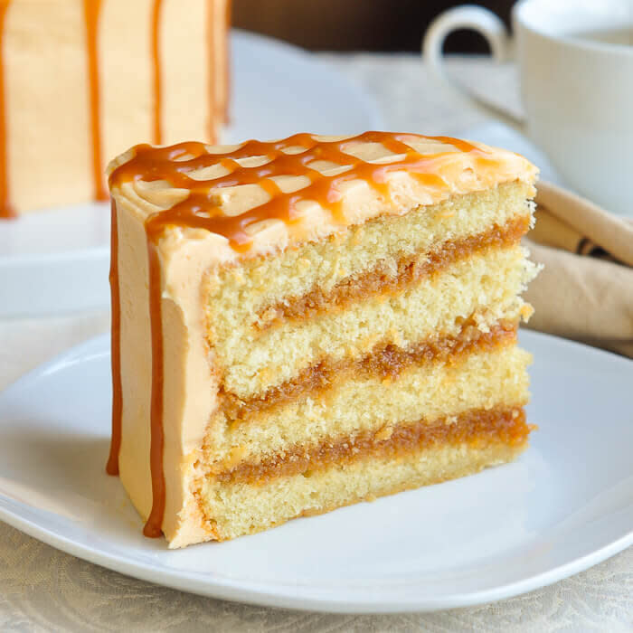 (Photo: <a href="https://www.rockrecipes.com/caramel-cake/" target="_blank">Rock Recipes</a>)