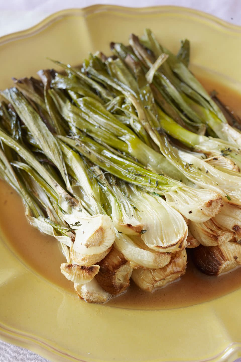 Roasted Spring Onions