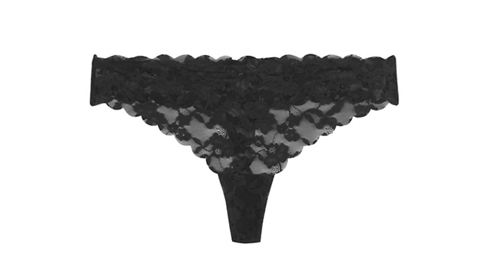 No VPL Free Cut Lace Thong