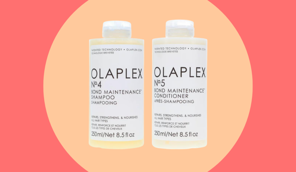 olaplex shampoo and conditioner.