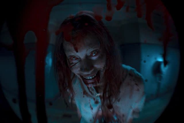 Courtesy of Warner Bros. Pictures Alyssa Sutherland in 'Evil Dead Rise'