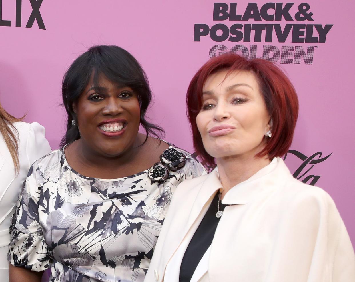 Sheryl Underwood and Sharon Osbourne in better times. 