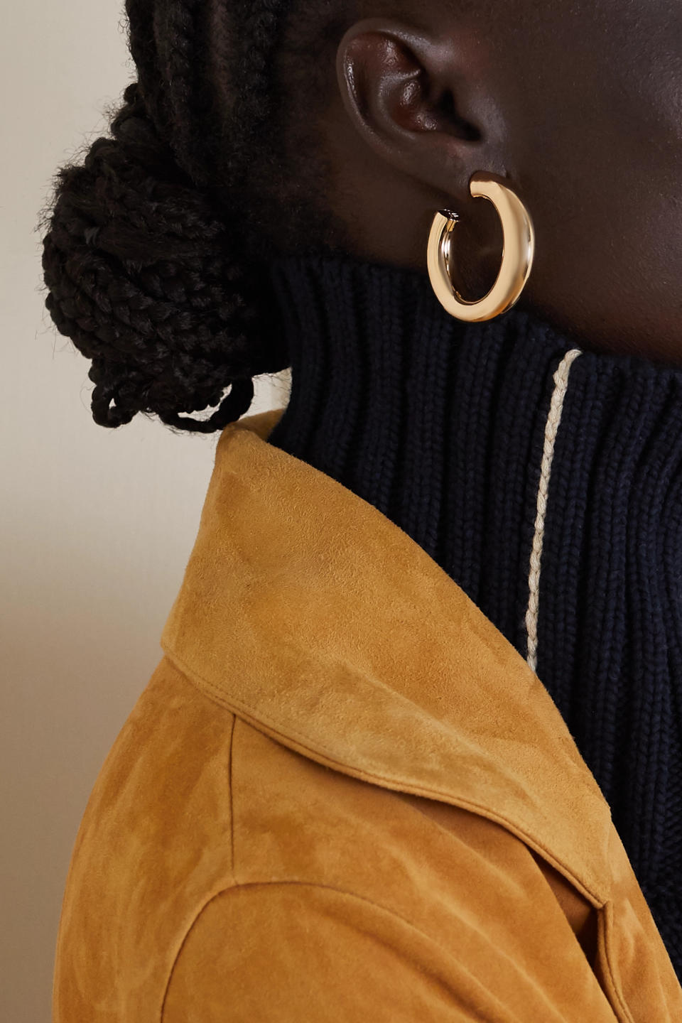 Jennifer Fisher Mini Jamma gold-plated hoop earrings