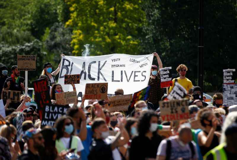 Black Lives Matter protest, in London