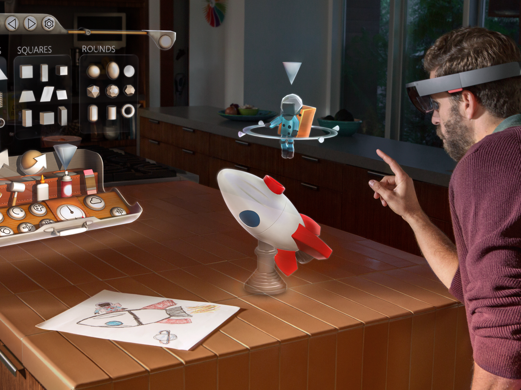 Microsoft HoloLens holo studio