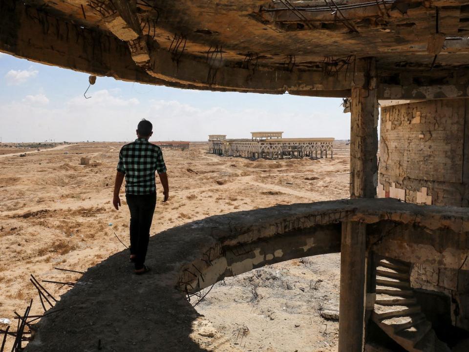 The abandoned Yasser Arafat International in Palestine.