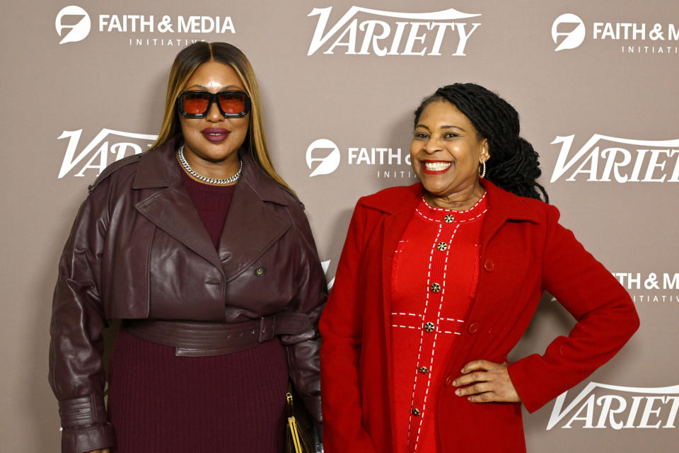 LOS ANGELES, CALIFORNIA - FEBRUARY 13: (L-R) Cassandra Butcher and Kimberly Y. Stephens attend the Variety Spirituality and Faith in Entertainment Breakfast presented by FAMI at The London Hotel on February 13, 2024 in Los Angeles, California. (Photo by John Sciulli/Variety via Getty Images)