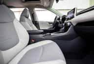 <p>The RAV4 hybrid's greater refinement over other versions is highlighted by much less engine noise inside its cabin.</p>