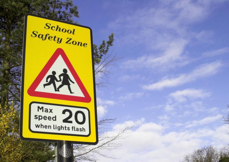 The National: Rishi Sunak said while 20mph speed limits make sense for outline of schools they shouldn't be rolled out anywhere else without consent from locals