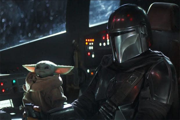 Grogu and Din Djarin in "The Mandalorian"<p>Disney+/LucasFilm</p>