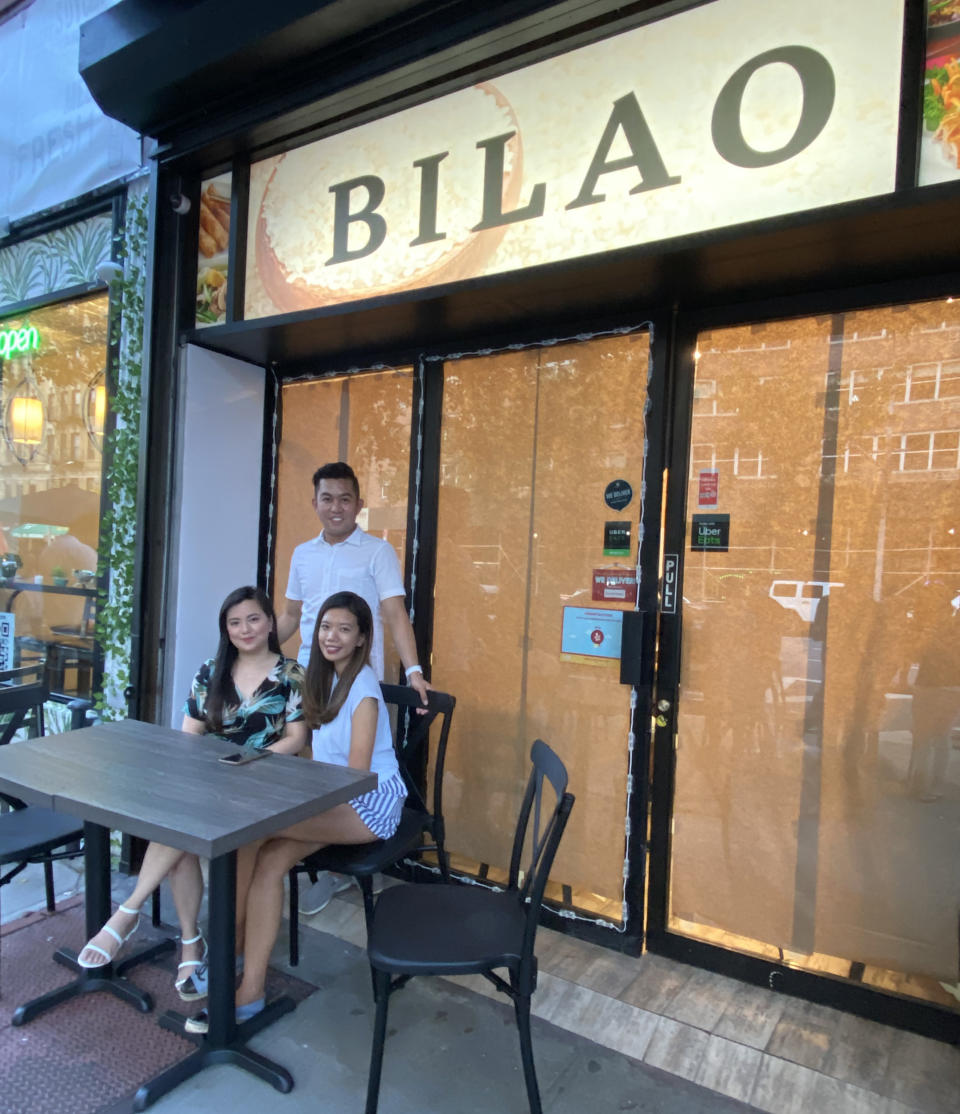The idea for Bilao began as a simple joke. (Courtesy of Joan Calanog, Jude Canela and Maricris Dinopol.)