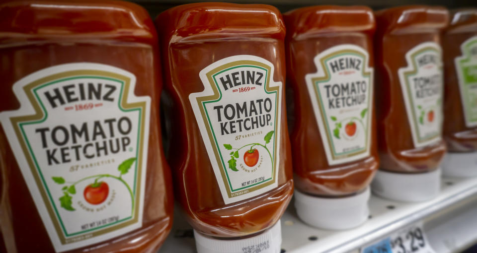 Kraft Heinz’ famous ketchup. Photo: Richard B. Levine/SIPA USA/PA Images