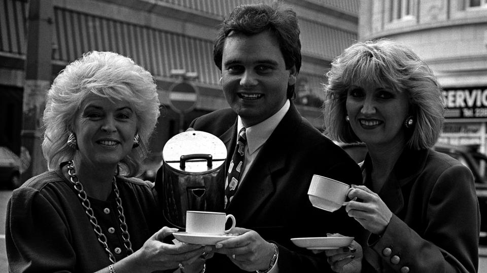 Gloria Hunniford mentored the young Eamonn Holmes when he started his career at Ulster TV