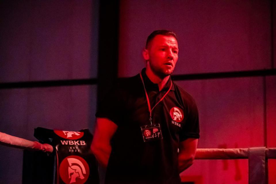 News and Star: Danny Christie, British champion BKFC Carlisle, was one of the referees at the west Cumbria event