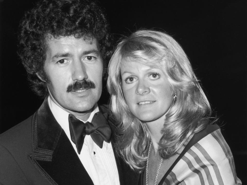 Alex Trebek and his first wife Elaine