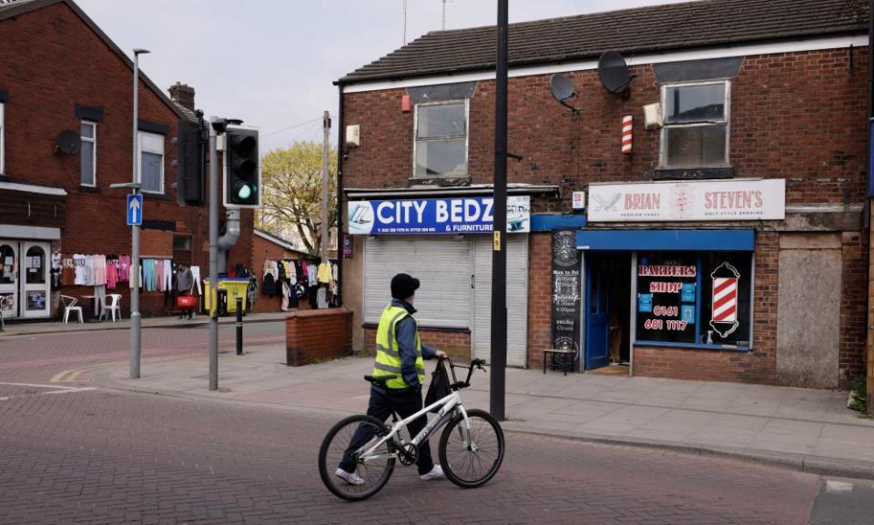 Street corner in Newton Heath and Miles Platting.