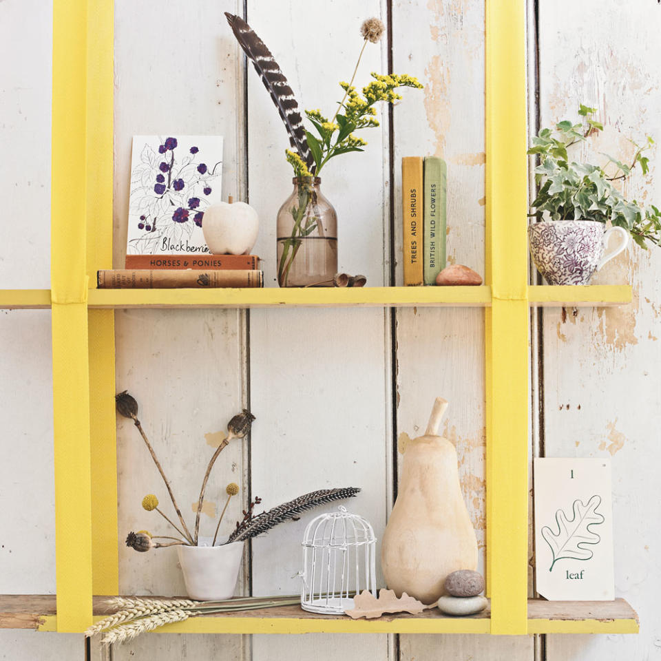 17. Restyle shelves