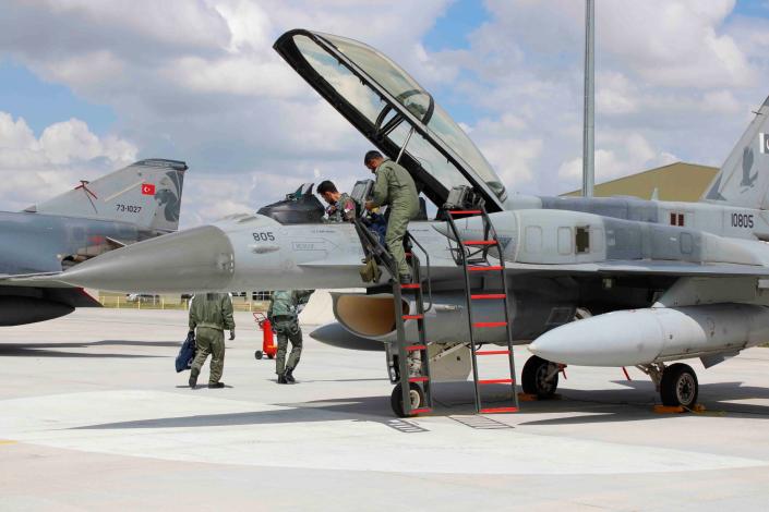 F-16D ВВС Пакистана.<em> <em>Изображение автора</em></em>