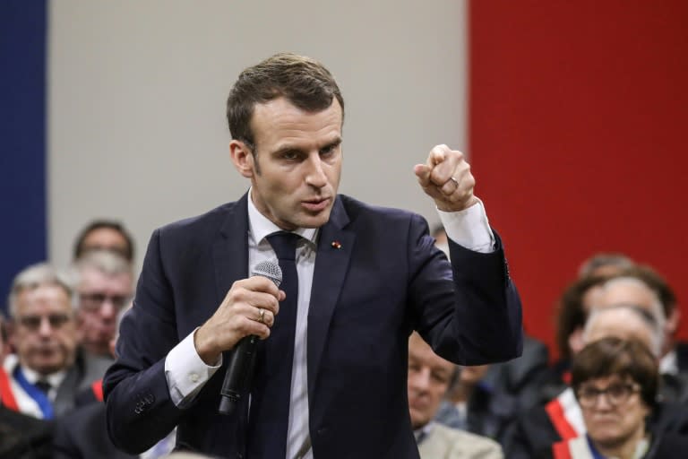 French President Emmanuel Macron has launched a series of town hall meetings
